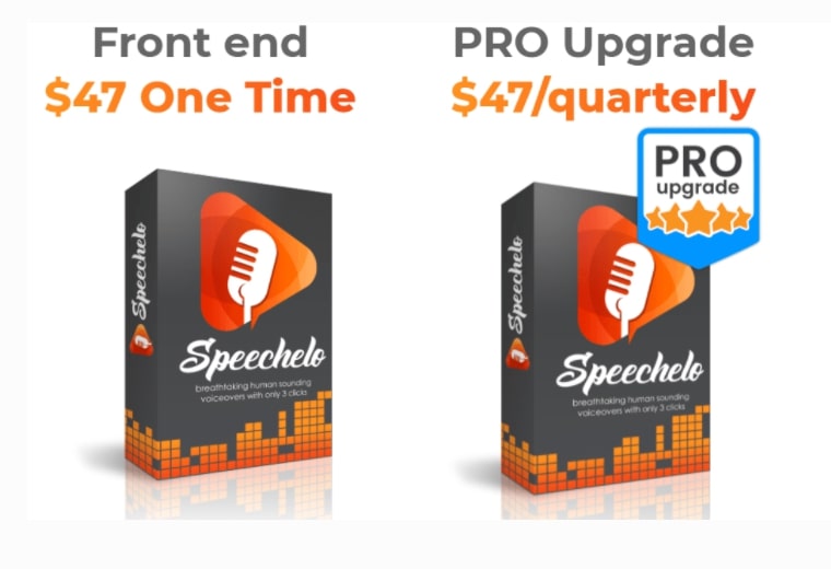 Speechelo Standard VS Speechelo Pro version