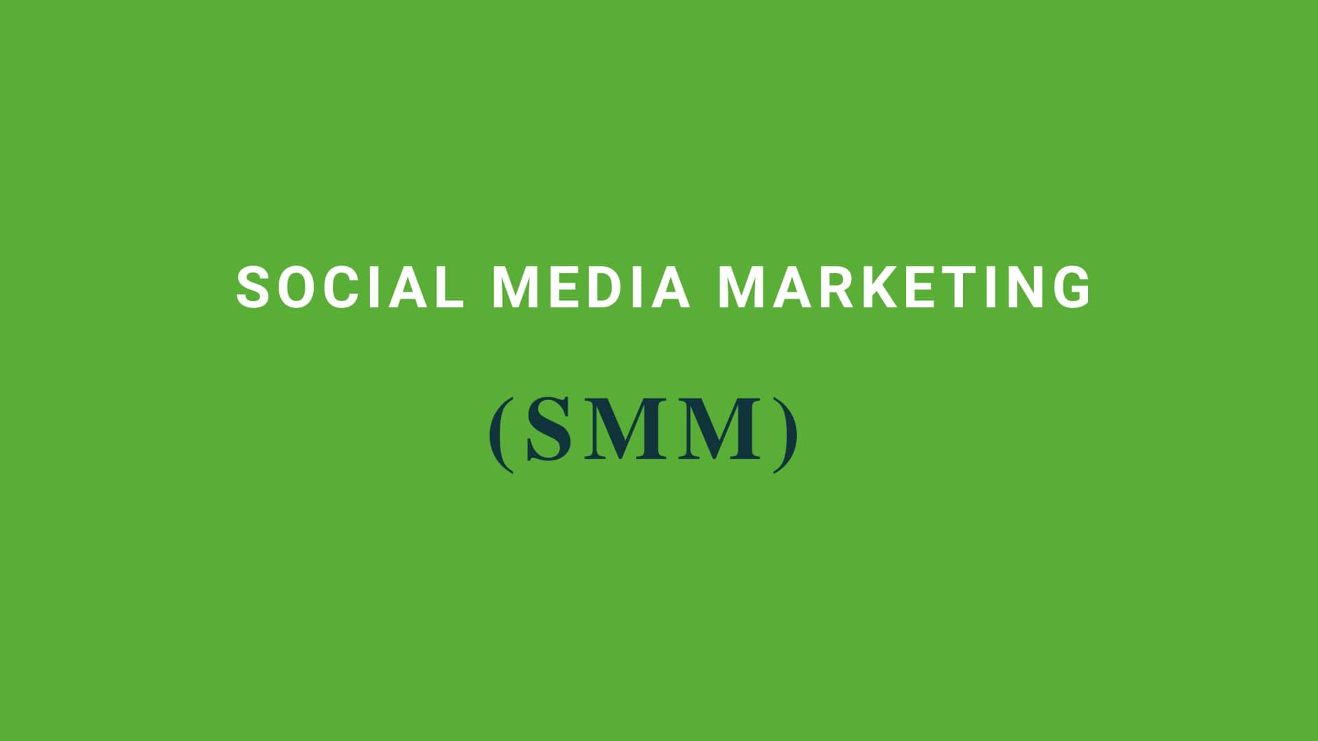 what is SMM